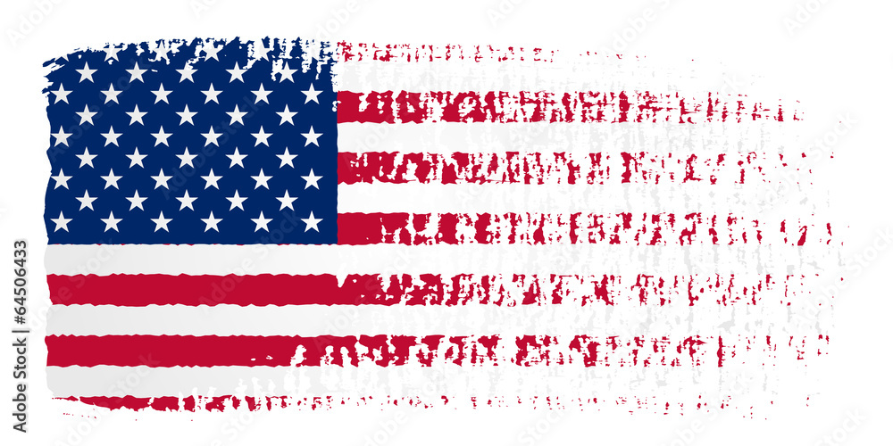 Brushstroke Flag United States with transparent background Brushstroke Flag United States with transparent background