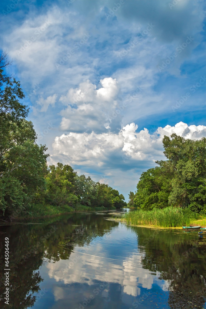 clouds over the river clouds over the river