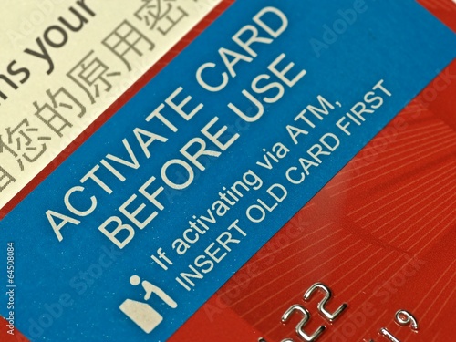 Obraz na plátne card activation
