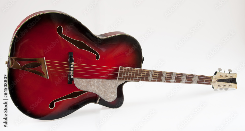 Obraz premium Vintage archtop guitar