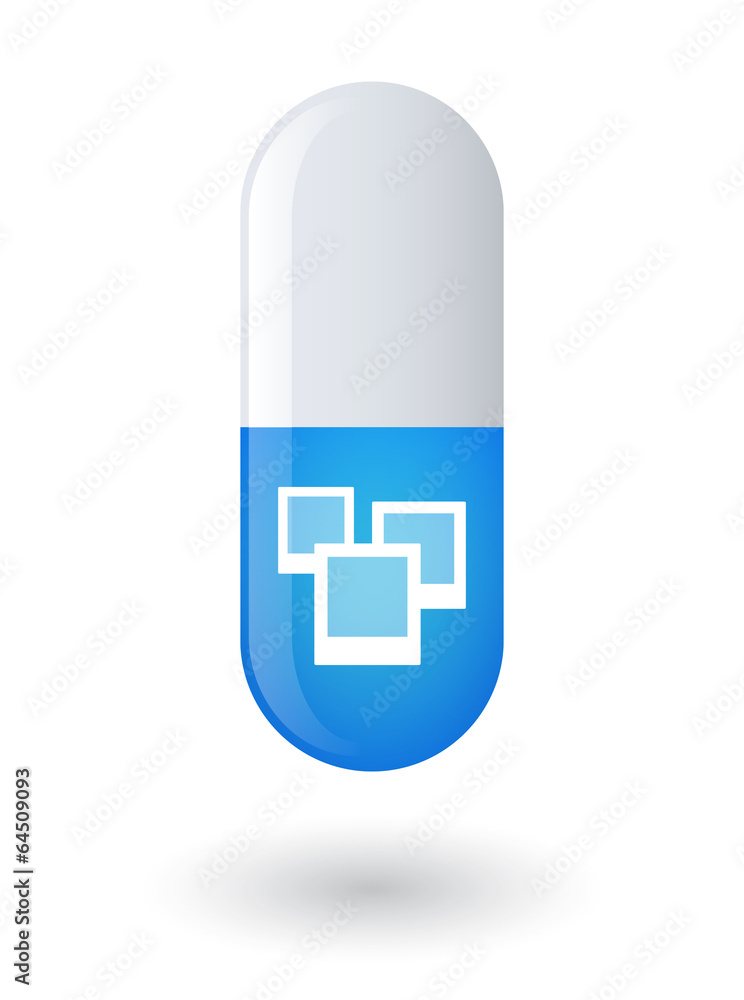 Obraz premium Pill icon