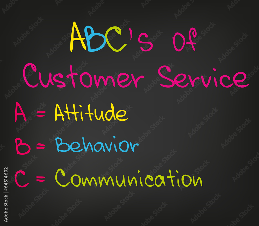 Obraz premium ABC approach