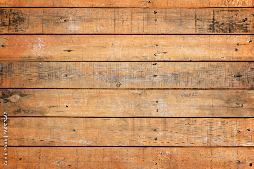 Old painted wood wall - texture or background