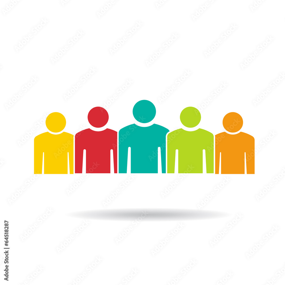Team mates 5. Group of People logo Team mates 5. Group of People logo