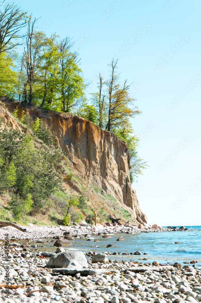 Fototapeta premium Famous Cliff in Orlowo, Poland