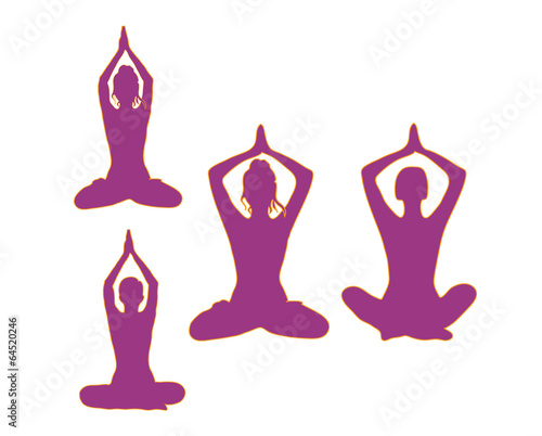 yoga lotus poses