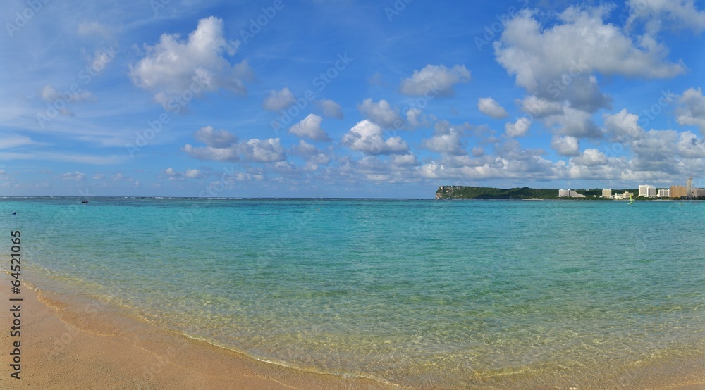 Fototapeta premium Tropical Beach Panorama