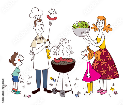 family barbecue