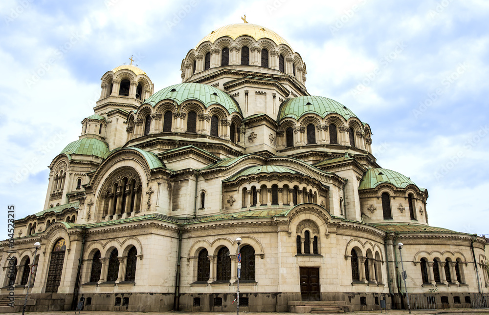 Alexander Nevsky Cathedral in Sofia Bulgaria