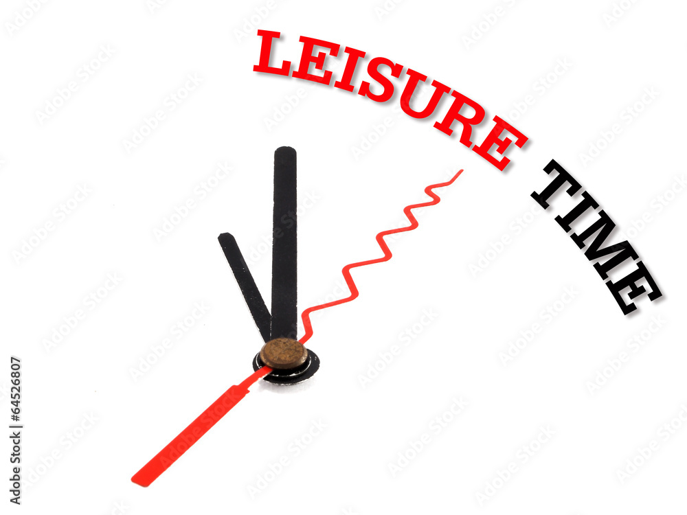 leisure time concept clock closeup isolated on white background leisure time concept clock closeup isolated on white background