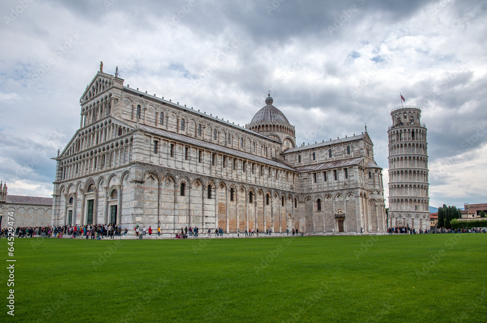 Piazza del Duomo - Tour penchée de Pise