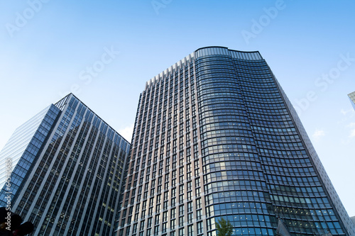 Modern Office background in tokyo Japan photo