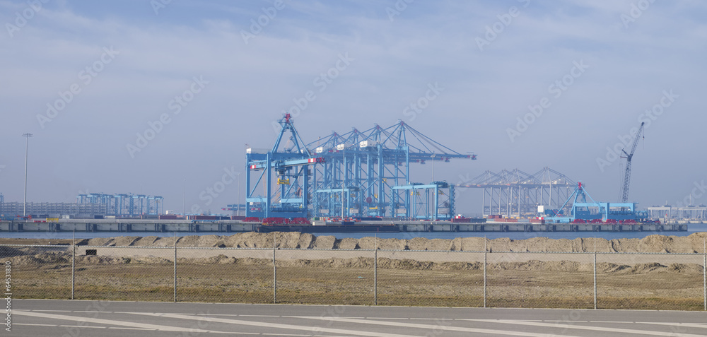 harbor cranes harbor cranes