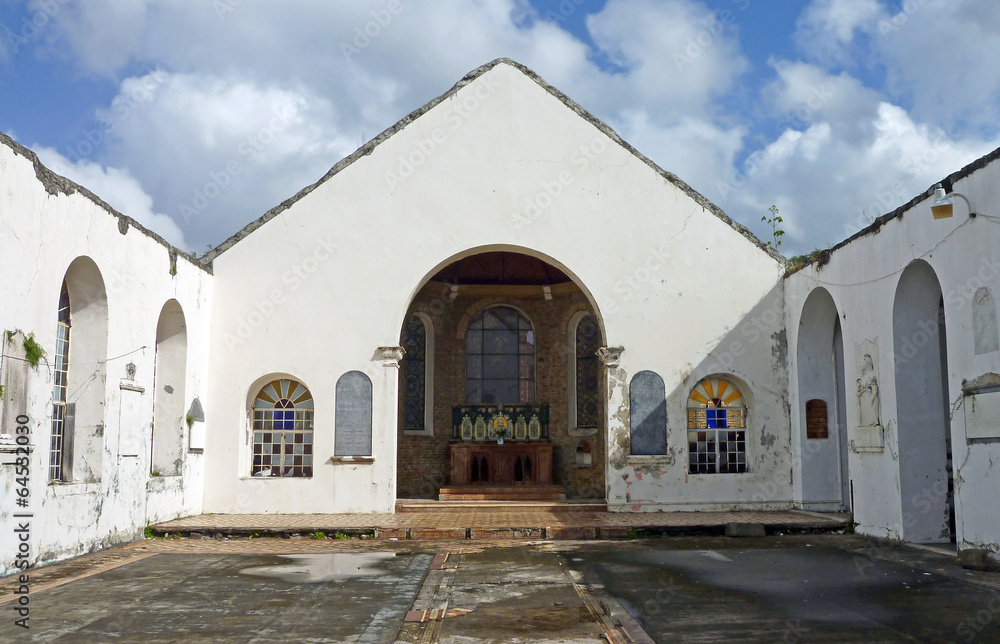 Ruine der Anglikanischen Kirche, Saint Georges, Grenada Ruine der Anglikanischen Kirche, Saint Georges, Grenada
