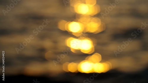 sunset at seascape. Composition of nature.