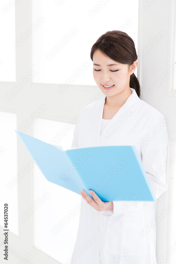 young asian doctor in the hospital young asian doctor in the hospital