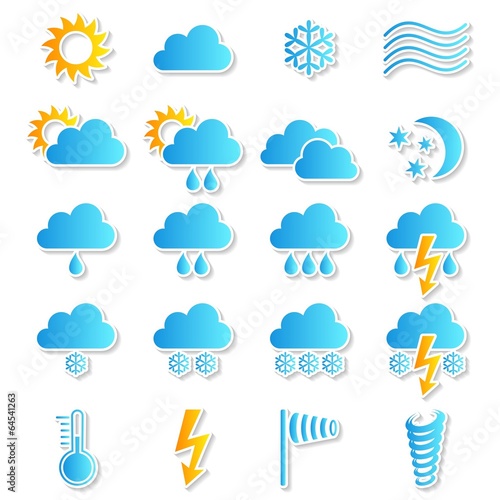 Weather icons