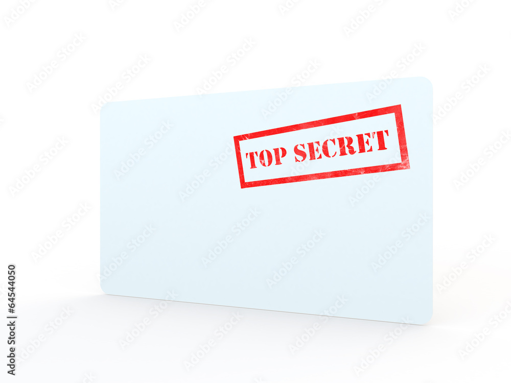 stamped closed envelope with top secret stamp on front stamped closed envelope with top secret stamp on front