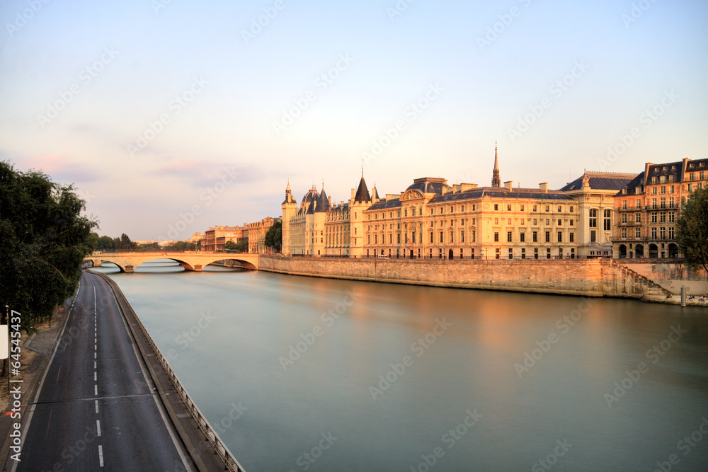 Paris Seine Cityscape