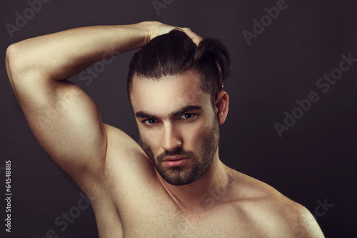 Obraz na płótnie Męska fryzura