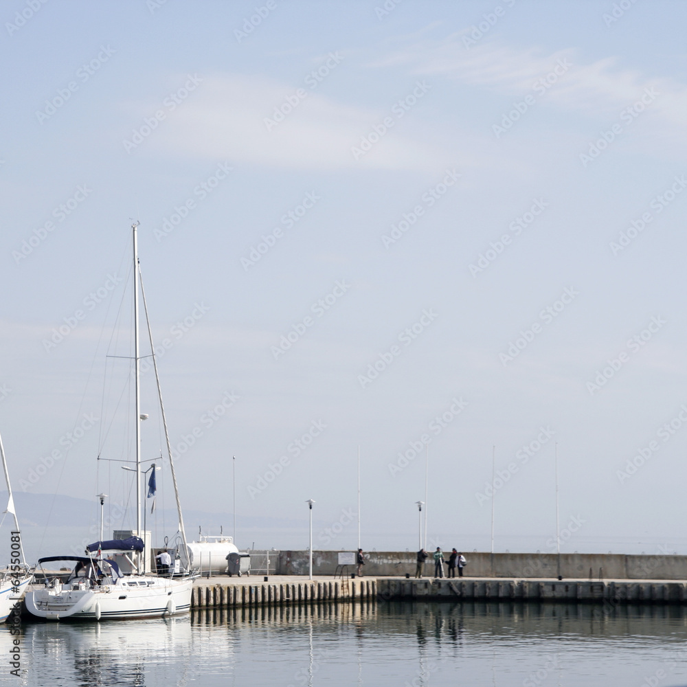 Fototapeta premium Sailing boats