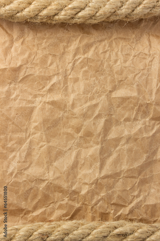 ship ropes at  paper