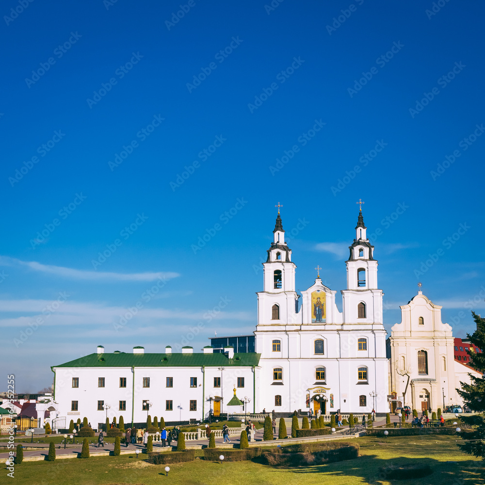 The cathedral of Holy Spirit in Minsk, Belarus
