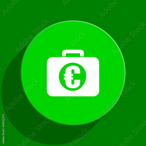 Free Download financial green flat icon - GFXLoad