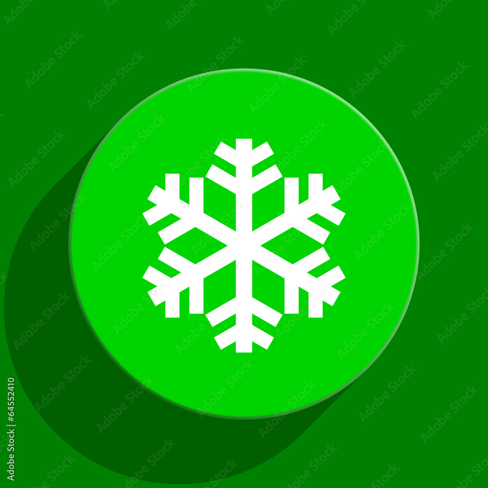 snow green flat icon snow green flat icon