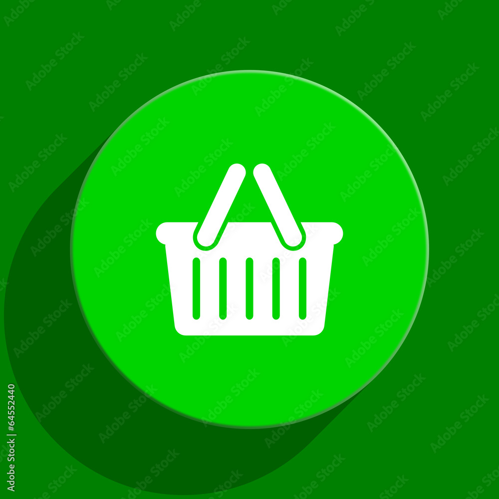 cart green flat icon cart green flat icon