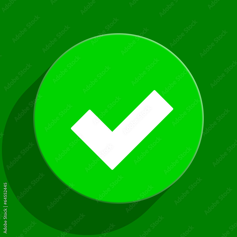 accept green flat icon accept green flat icon