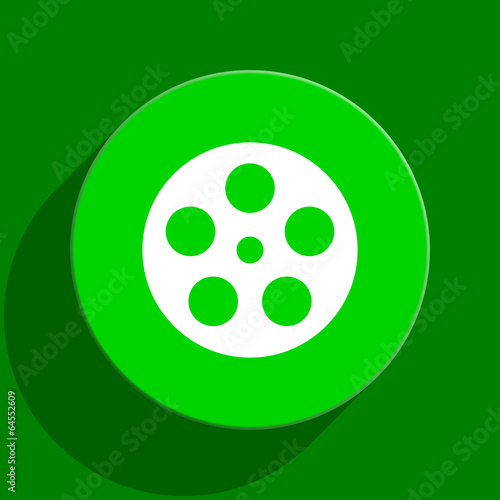 film green flat icon