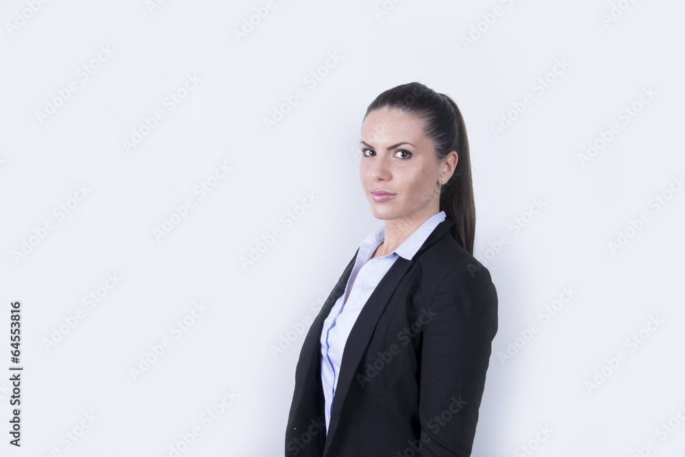 Strong independent beautiful business woman (portrait) Strong independent beautiful business woman (portrait)