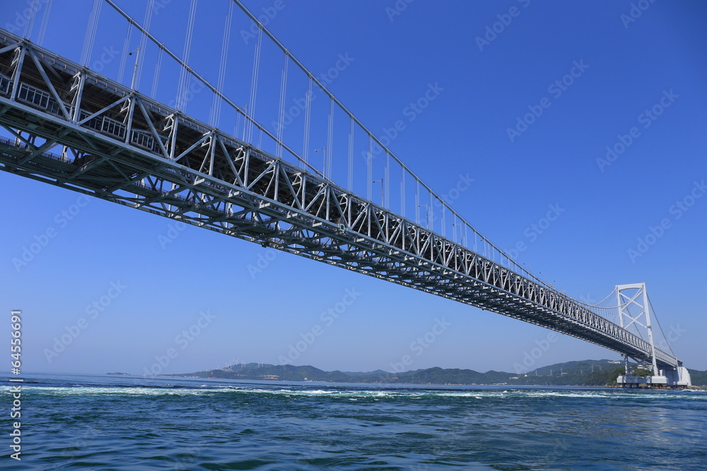 Onaruto Bridge in Tokushima, Japan