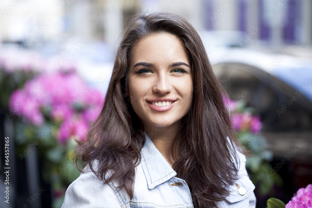 Beautiful young woman