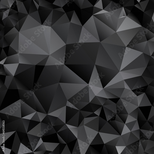 Background with black and gray triangles