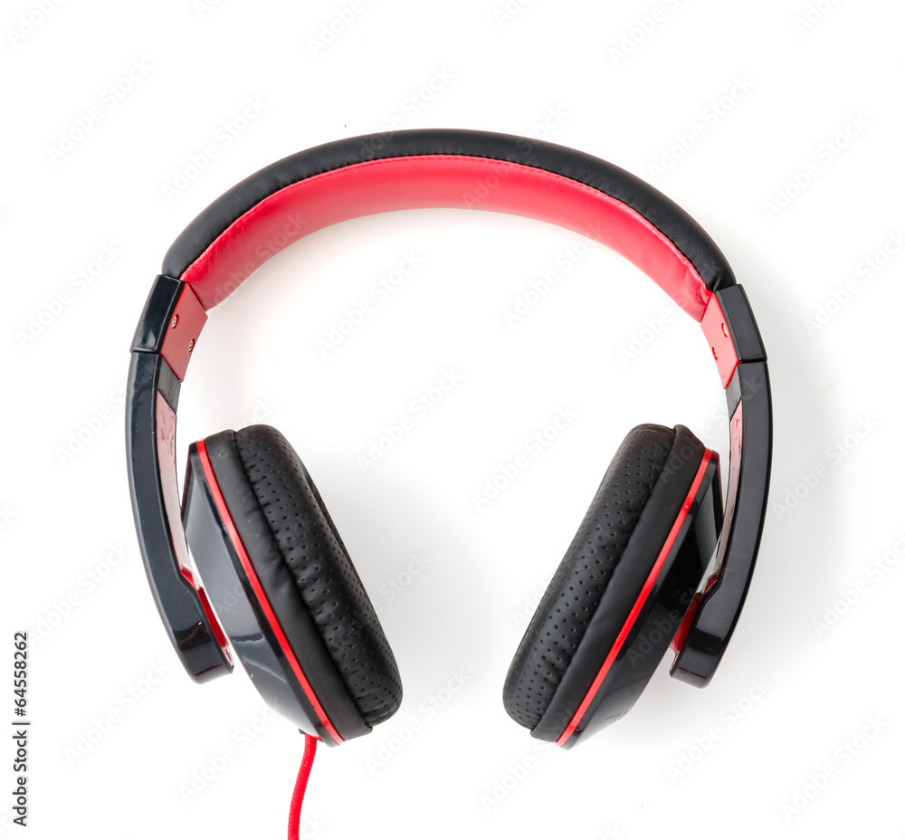 Headphone isolated on white Headphone isolated on white