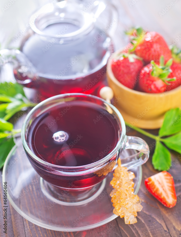 strawberry tea strawberry tea