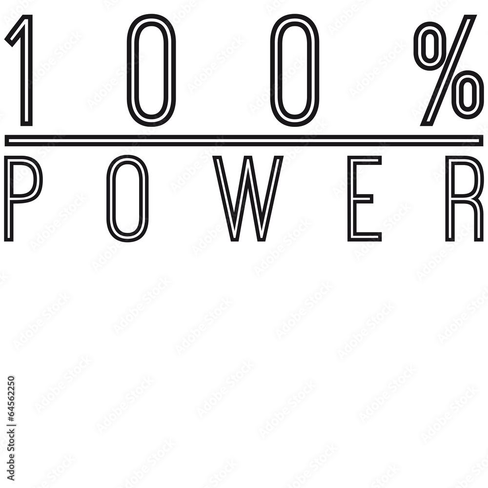 Logo Design 100 % Power Logo Design 100 % Power