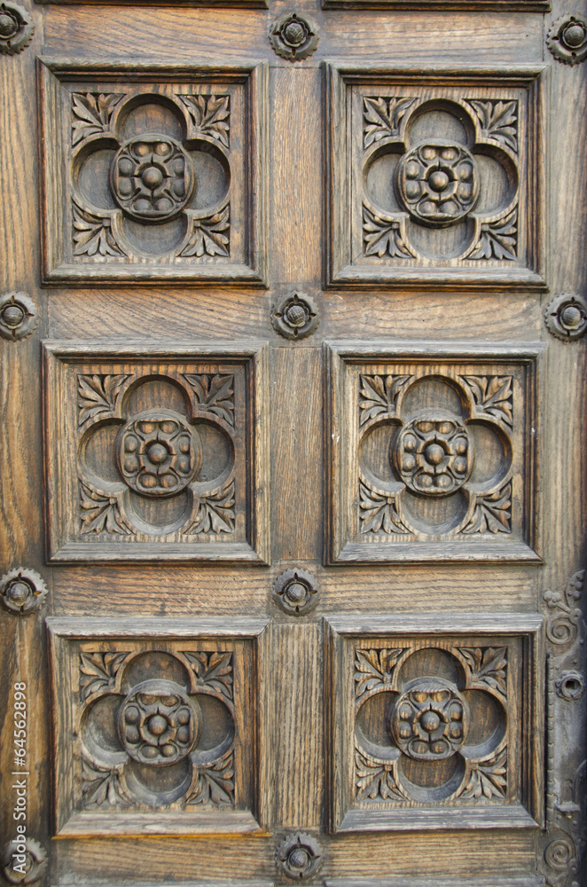 st.marko's church doors, zagreb