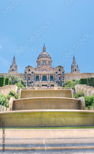 National museum of art in Barcelona Spain