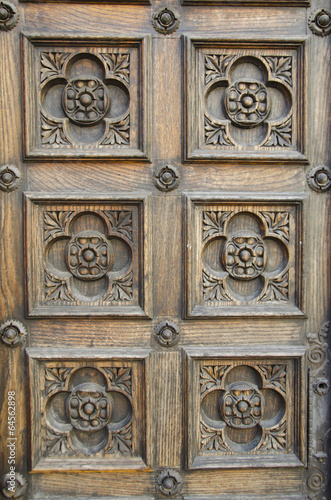 st.marko's church doors, zagreb