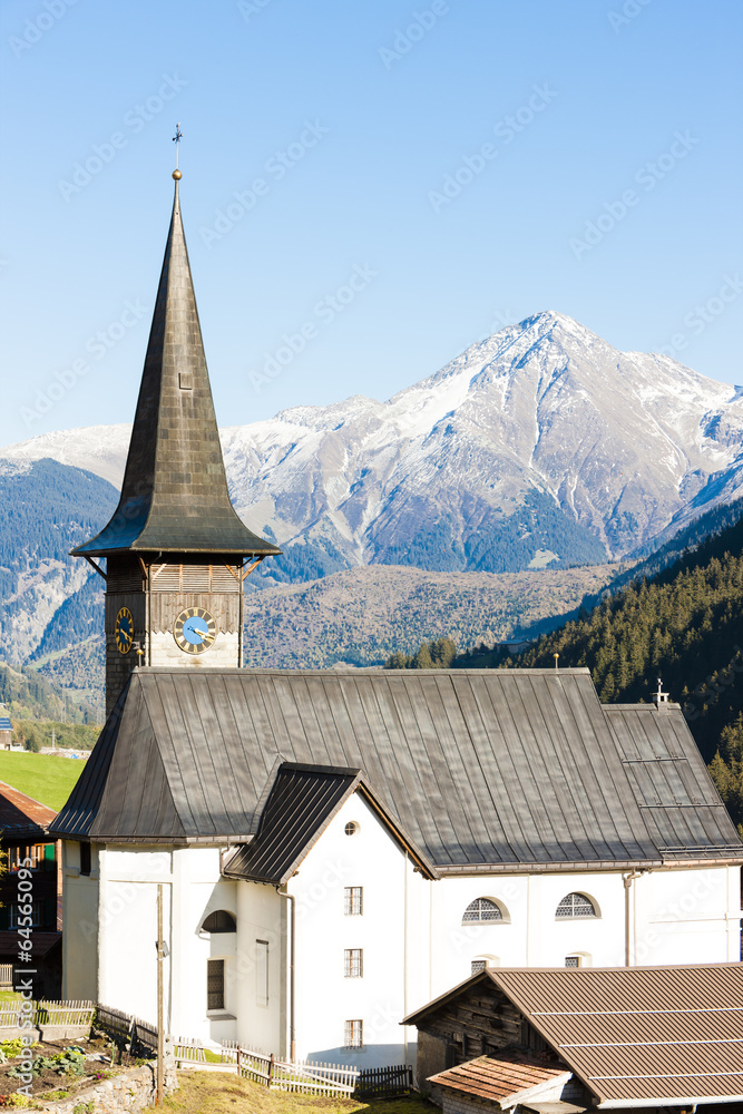 Rueras, canton Graubunden, Switzerland