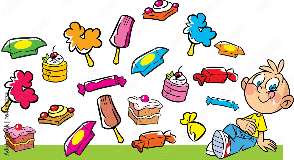 boy and sweets boy and sweets