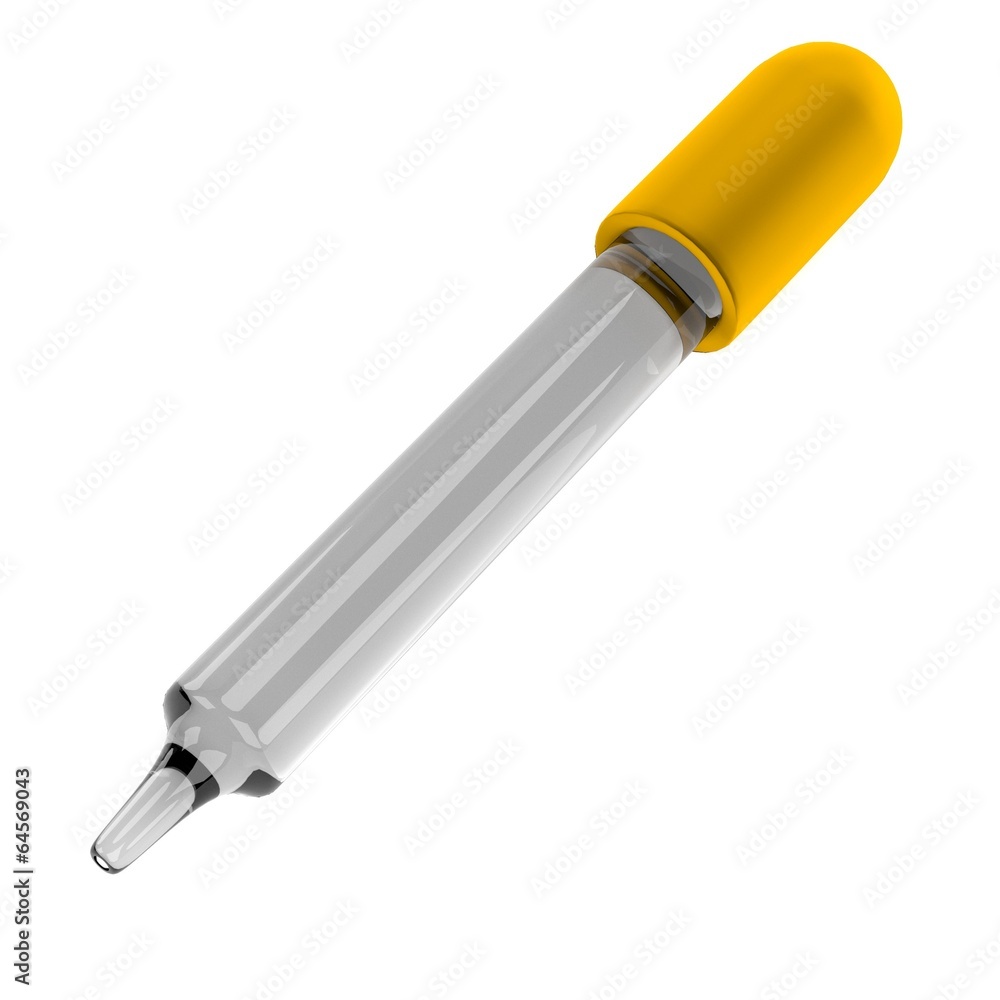 realistic 3d render of laboratory equipment