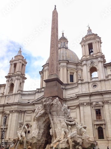 Roma - Obelisco di Domiziano - Piazza Navona © Sergiogen