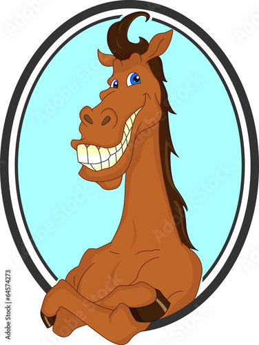 horse cartoon