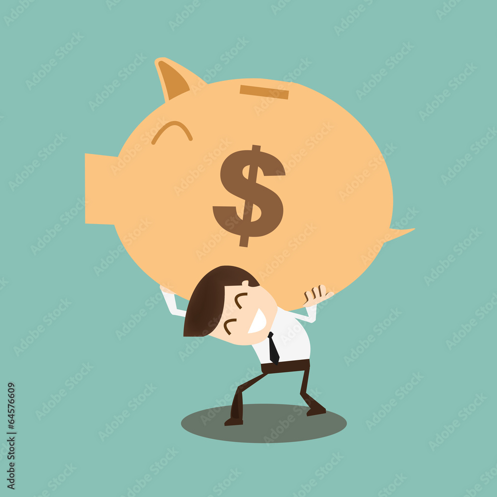 save money concept save money concept