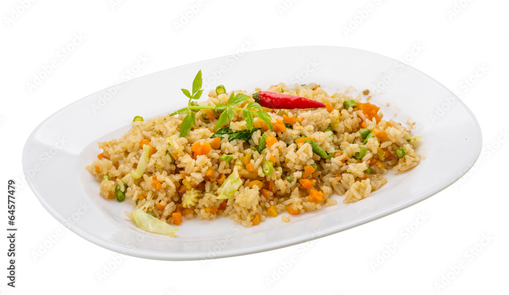 Vegetarian fried rice