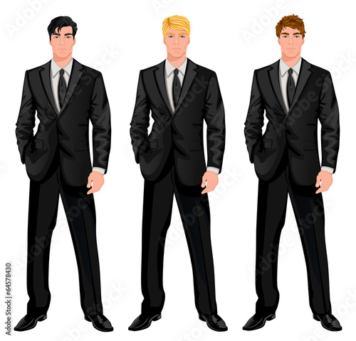 Business man set